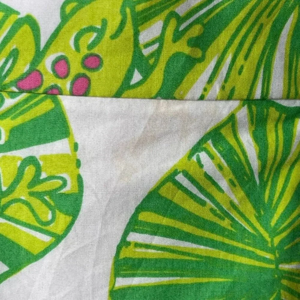 Lilly Pulitzer Franco Strapless Dress Hip Hop Hooray Frog Lily Pad Green Sz 0 - Picture 4 of 12